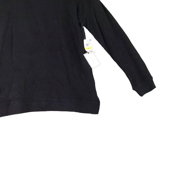 1. State Black Criss Cross Pullover Sweater Long Sleeve Women’s Size M NWT - Picture 7 of 13